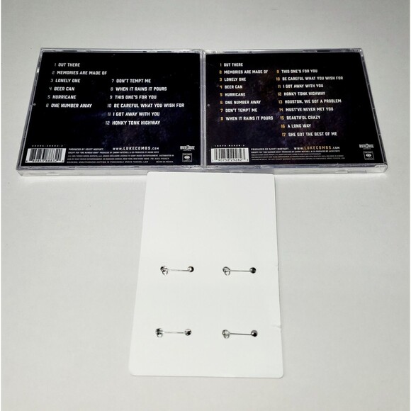 NWT Luke Combs This One's For You & Too CD Lot Of 2 Plus Bonus Collectible Pins - Picture 2 of 7